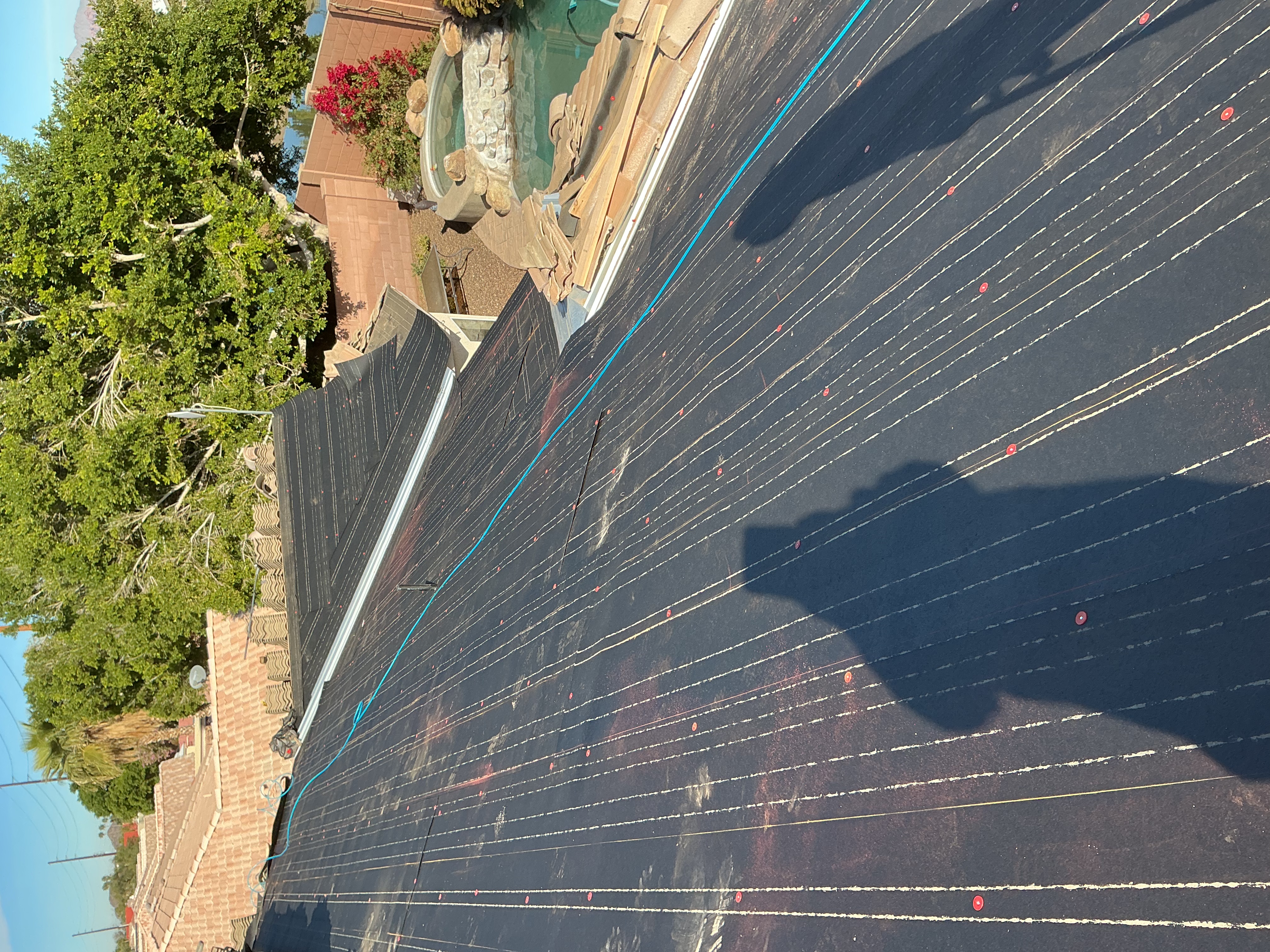 Commercial roofing project